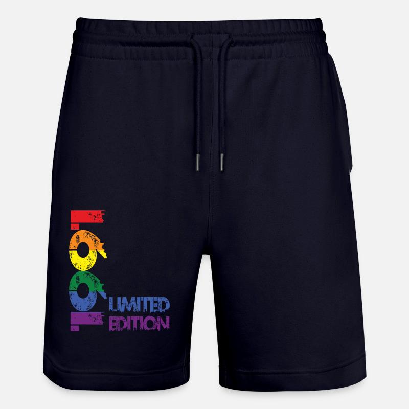 Édition limitée 1991 - Short de jogging bio TRAINER Stanley/Stella unisexe - marine foncé