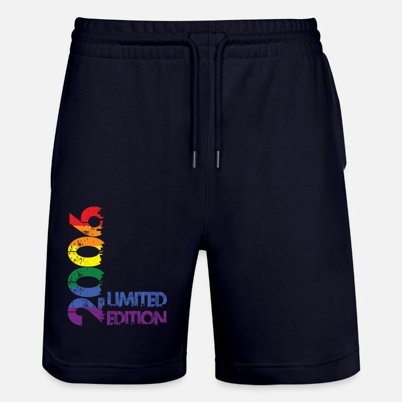 Édition limitée 2006 - Short de jogging bio TRAINER Stanley/Stella unisexe - marine foncé