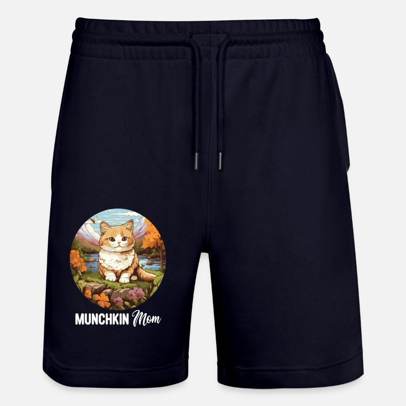 Munchkin Chaton Munchkin Chat - Short de jogging bio TRAINER Stanley/Stella unisexe - marine foncé