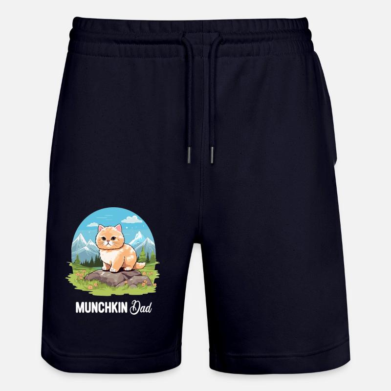 Munchkin Chaton Munchkin Chat - Short de jogging bio TRAINER Stanley/Stella unisexe - marine foncé