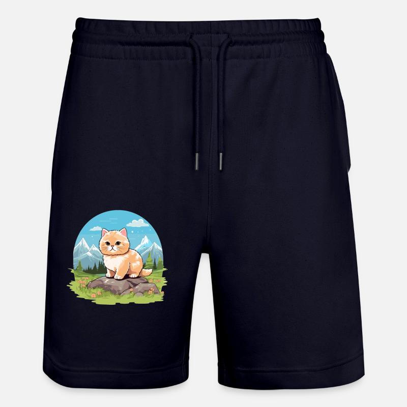 Munchkin Chaton Munchkin Chat - Short de jogging bio TRAINER Stanley/Stella unisexe - marine foncé