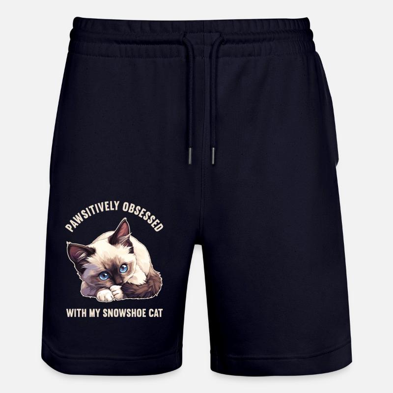 Chaton raquette Chat raquette - Short de jogging bio TRAINER Stanley/Stella unisexe - marine foncé