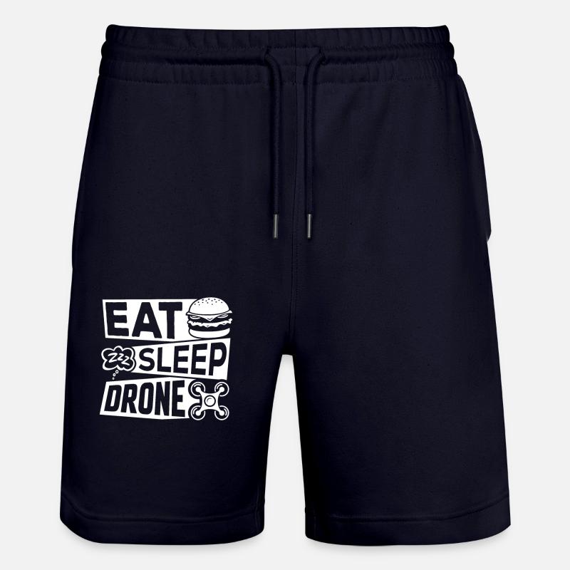 Manger Sommeil Drone - Short de jogging bio TRAINER Stanley/Stella unisexe - marine foncé