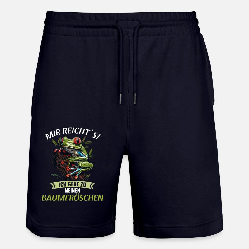 Rainette Baumfrösche Baumfrosch - Short de jogging bio TRAINER Stanley/Stella unisexe - marine foncé