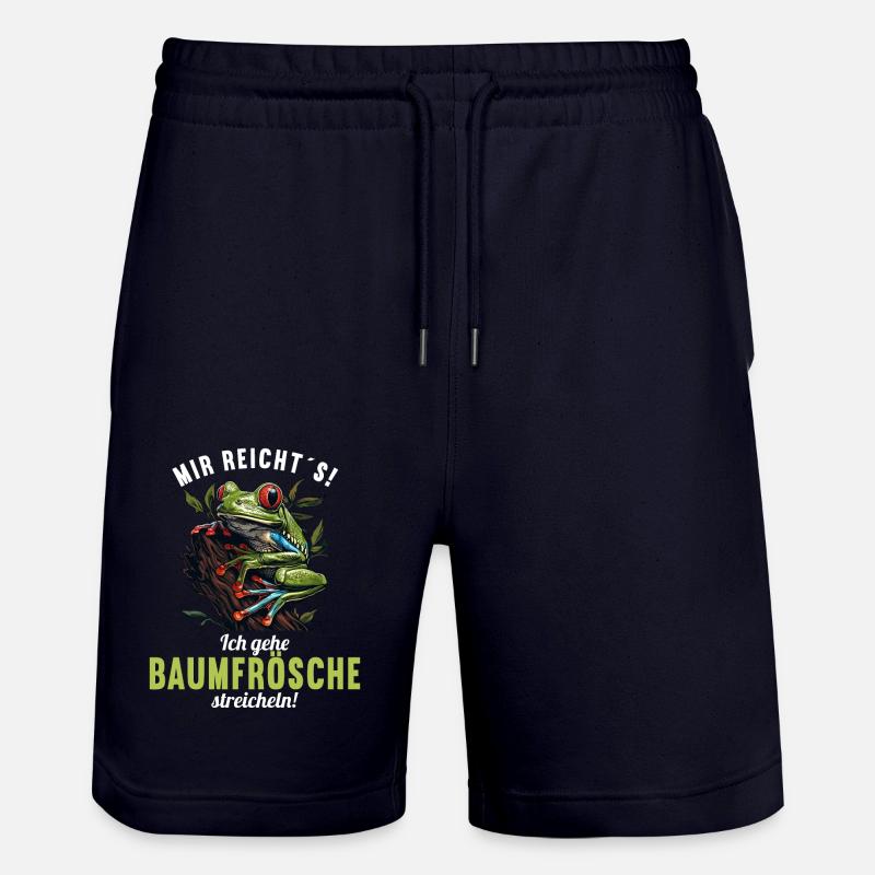 Rainette Baumfrösche Baumfrosch - Short de jogging bio TRAINER Stanley/Stella unisexe - marine foncé