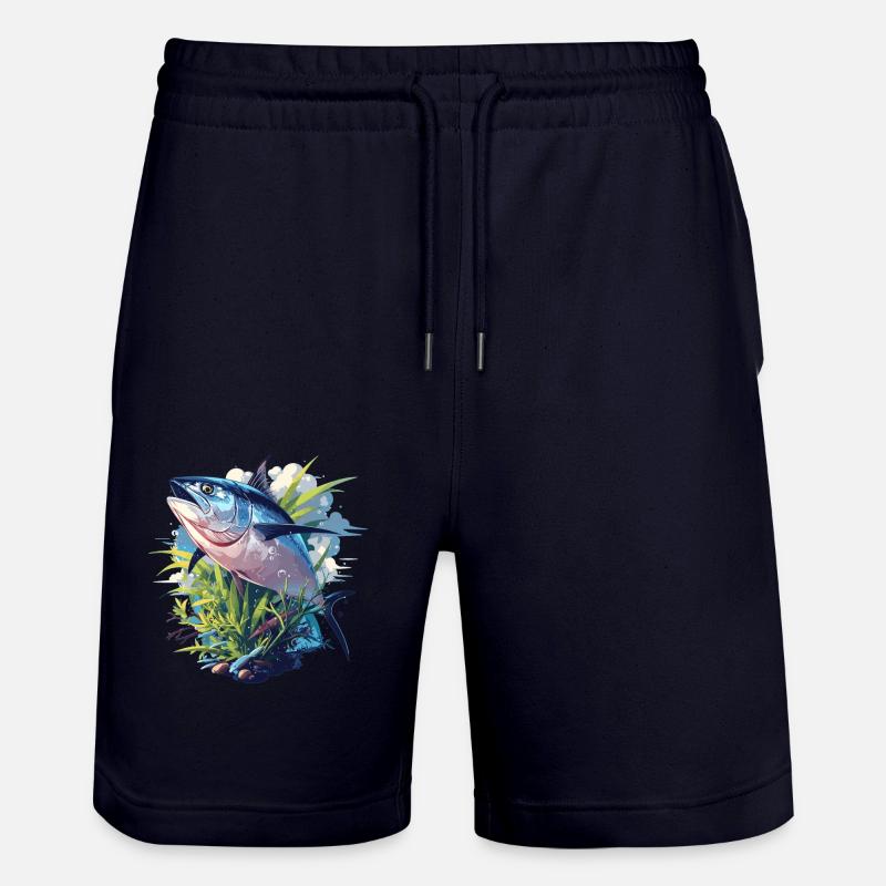 Thon Thunfische Thunfisch - Short de jogging bio TRAINER Stanley/Stella unisexe - marine foncé