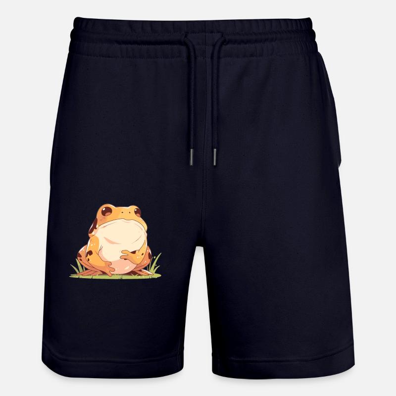 Toad Toads Toad - Stanley/Stella Trainer Unisex Organic Jogging Shorts - dark navy