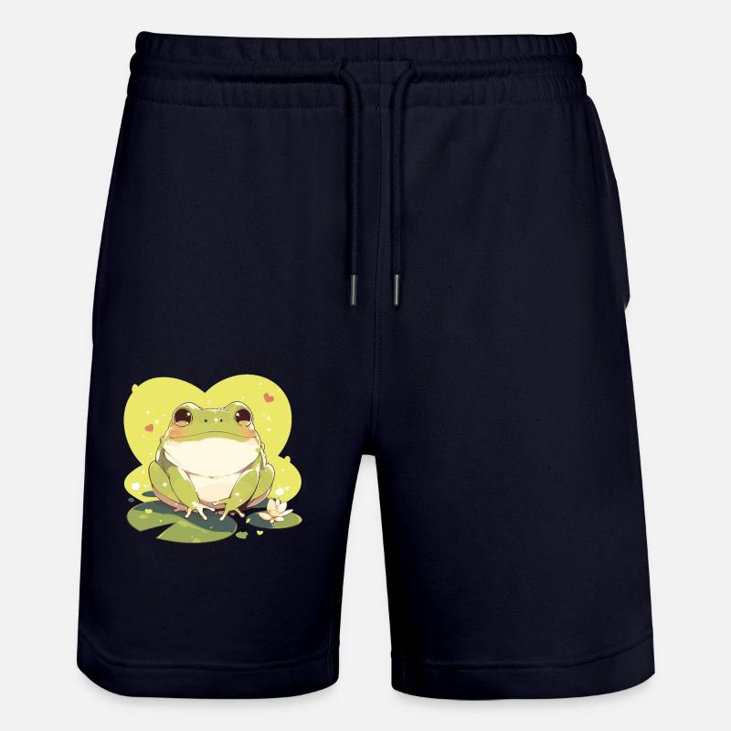 Toad Toads Toad - Stanley/Stella Trainer Unisex Organic Jogging Shorts - dark navy