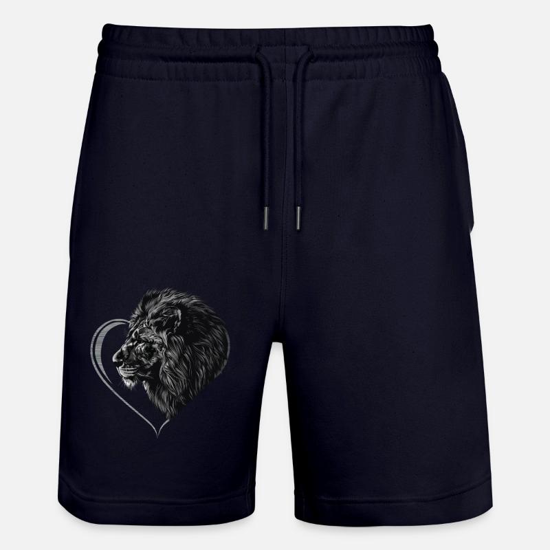 Lion - Short de jogging bio TRAINER Stanley/Stella unisexe - marine foncé
