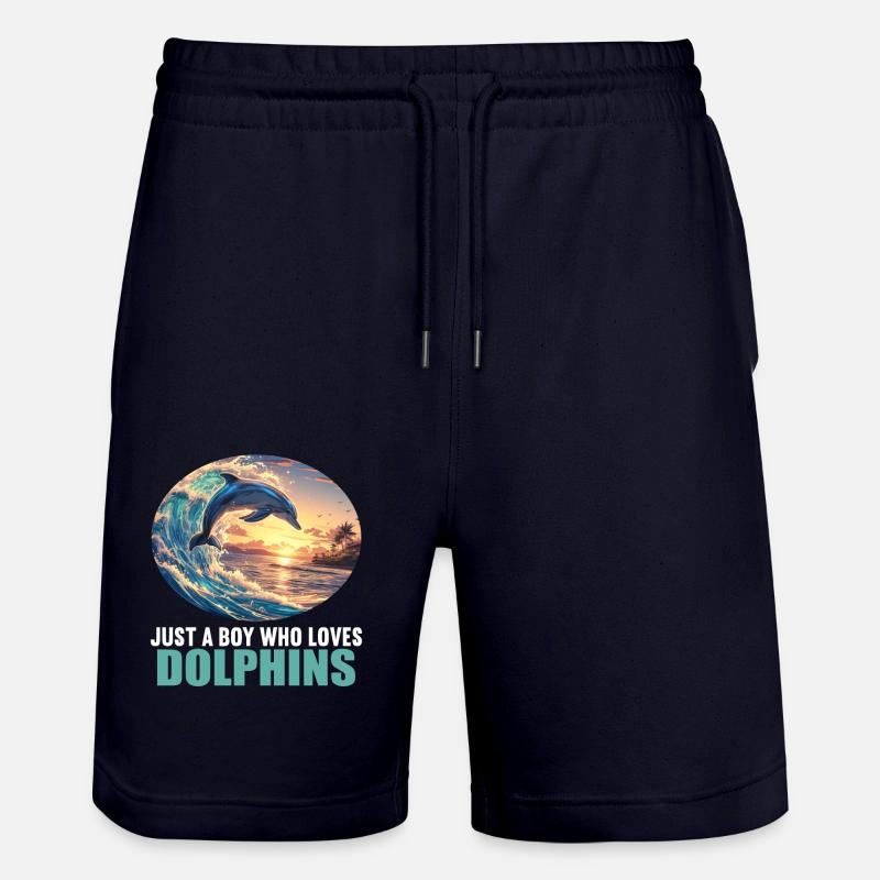 Dauphin Dauphins Dauphin - Short de jogging bio TRAINER Stanley/Stella unisexe - marine foncé
