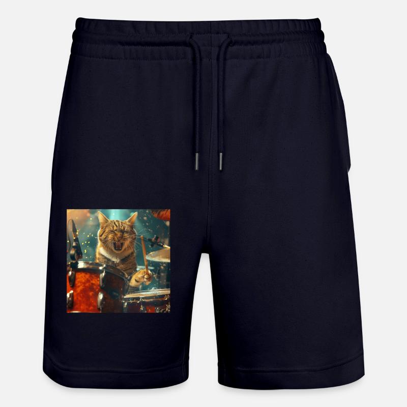 Chat - Short de jogging bio TRAINER Stanley/Stella unisexe - marine foncé