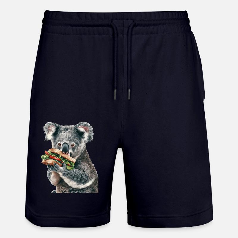 Koala - Stanley/Stella Unisex Bio Joggingshorts Trainer - Dark navy