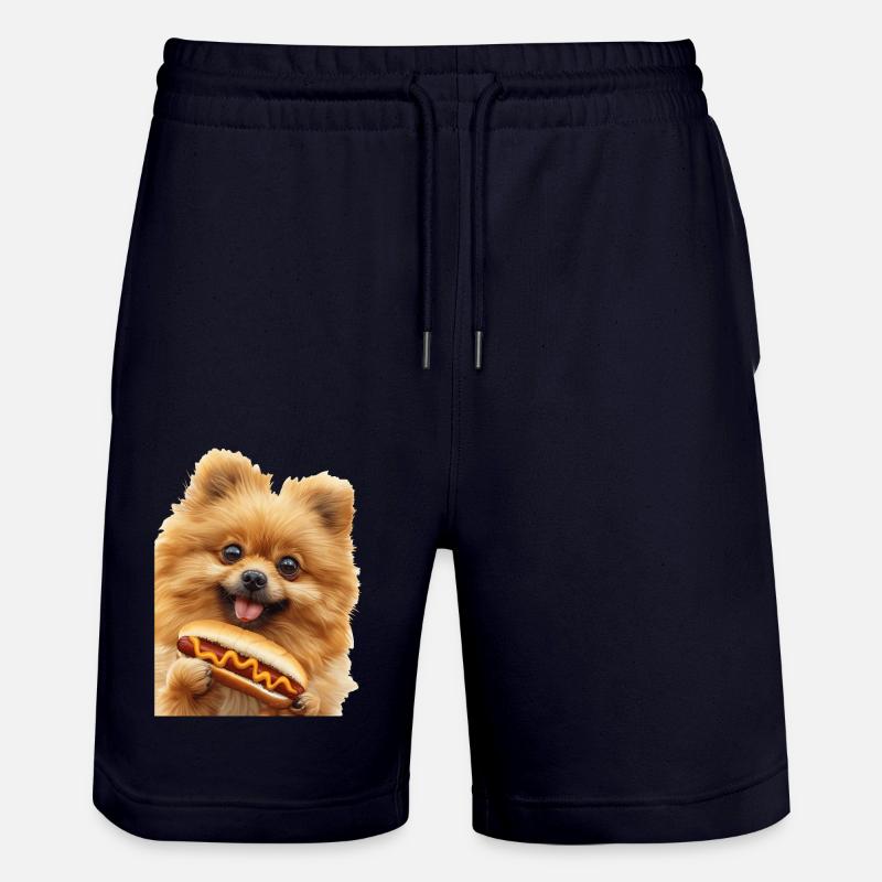 Crache nain - Short de jogging bio TRAINER Stanley/Stella unisexe - marine foncé