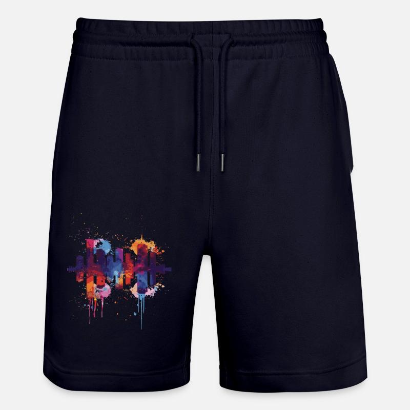 Zoetermeer - Short de jogging bio TRAINER Stanley/Stella unisexe - marine foncé