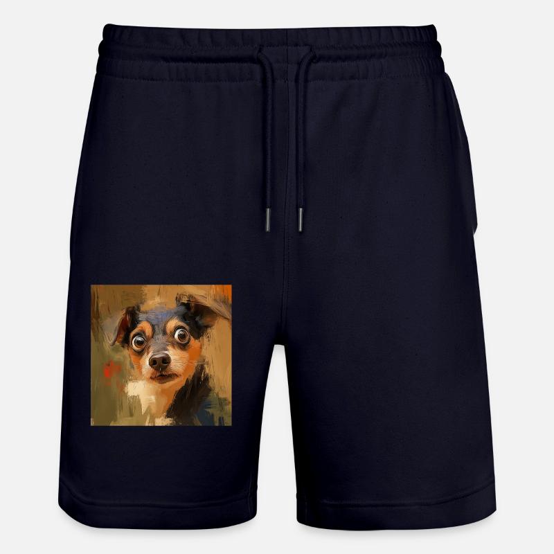 Hund - Stanley/Stella Unisex Bio Joggingshorts Trainer  - Dark navy