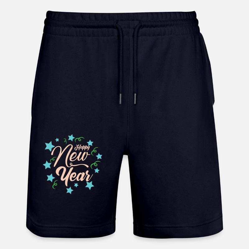 Nouvel An 7 - Short de jogging bio TRAINER Stanley/Stella unisexe - marine foncé