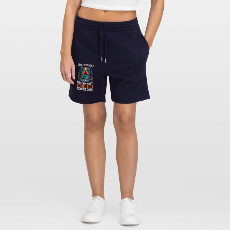 Coder Je peux réparer le monde Développeur Web Codeurs Short de jogging bio TRAINER Stanley/Stella unisexe