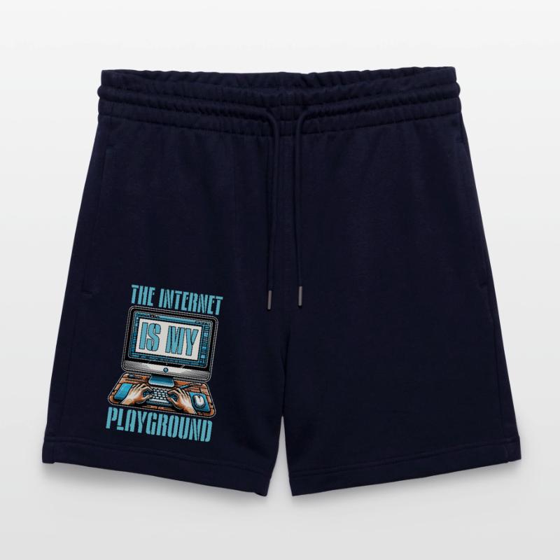Coder The Internet Is My Playground Web Developer Stanley/Stella Unisex Bio Joggingshorts Trainer 