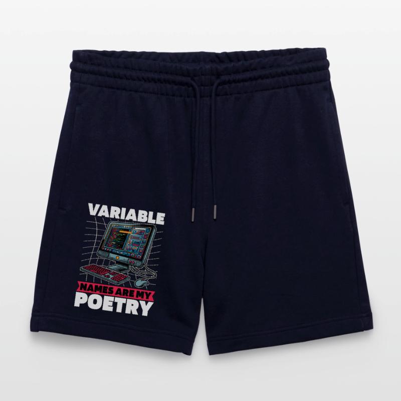 Coder Variable Names Are My Poetry Programmer Stanley/Stella Unisex Bio Joggingshorts Trainer 