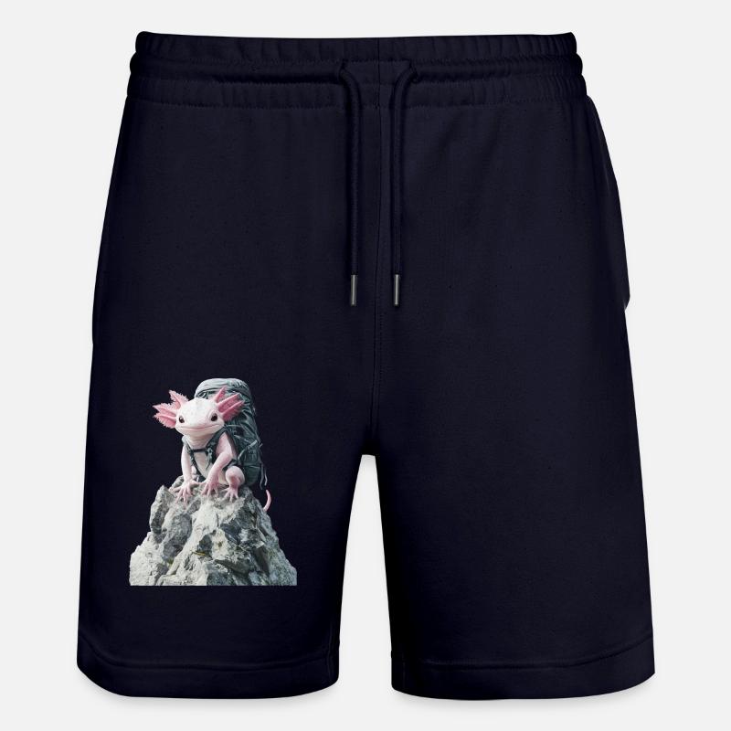 Axolotl - Stanley/Stella Unisex Bio Joggingshorts Trainer  - Dark navy