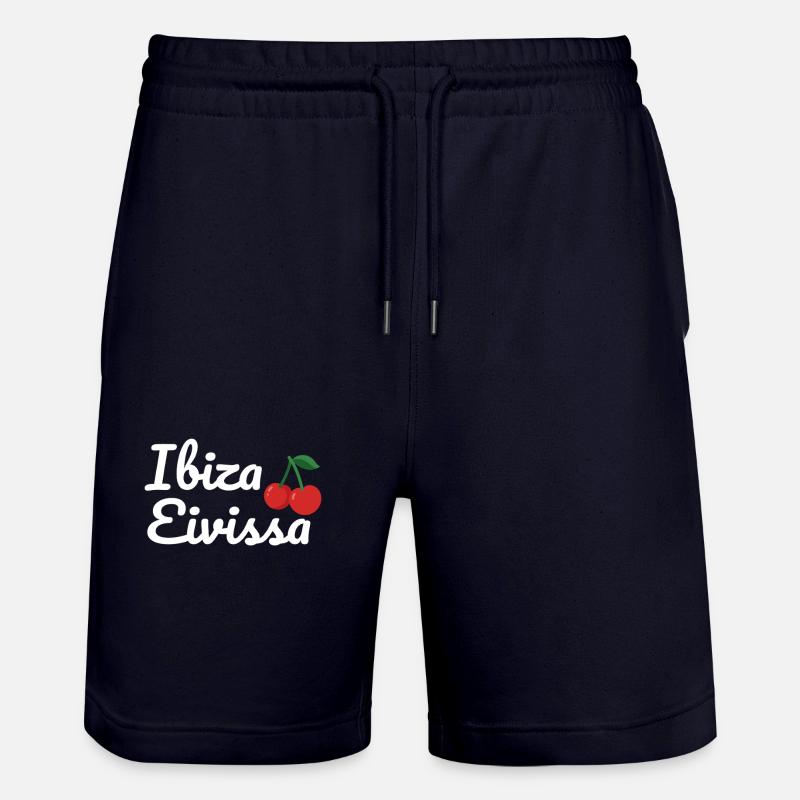 Tourisme Ibiza Eivissa - Short de jogging bio TRAINER Stanley/Stella unisexe - marine foncé