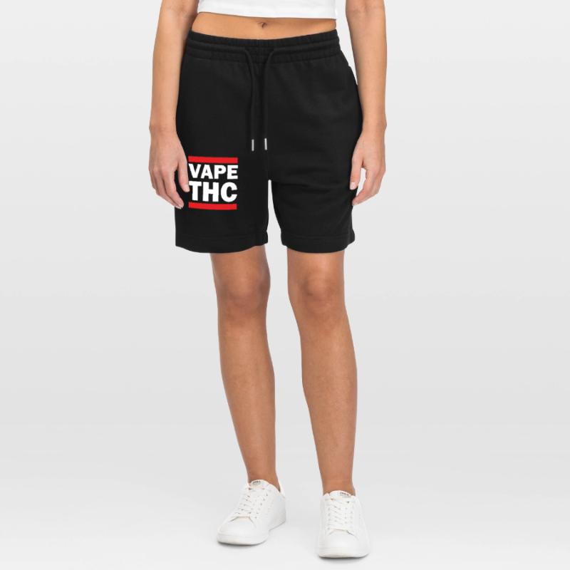 Vape THC White Stanley/Stella Unisex Bio Joggingshorts Trainer 