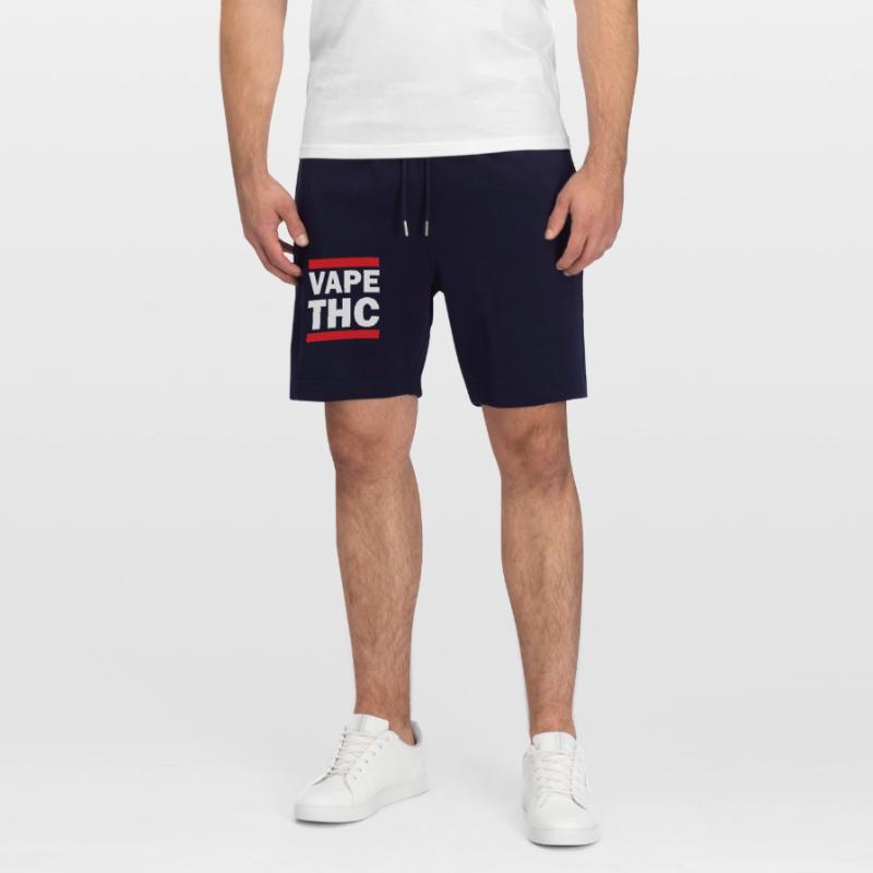 Vape THC White Stanley/Stella Unisex Bio Joggingshorts Trainer 