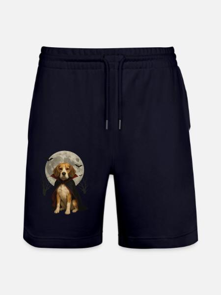 Beagle - Stanley/Stella Unisex Bio Joggingshorts Trainer  - Dark navy