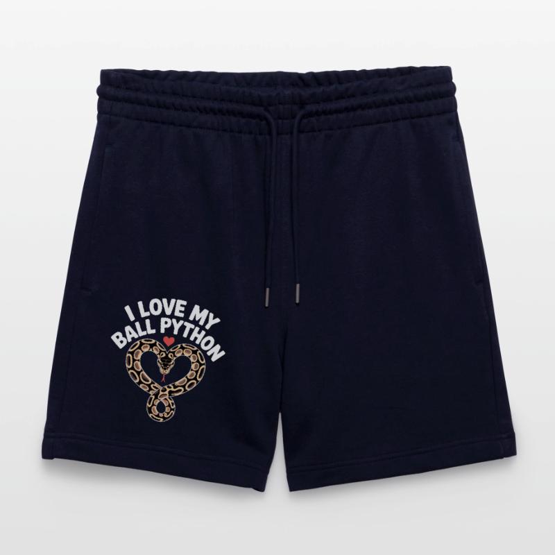 J’adore mon python royal ! Roi python Short de jogging bio TRAINER Stanley/Stella unisexe