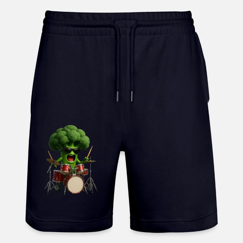 Fûts de brocoli - Short de jogging bio TRAINER Stanley/Stella unisexe - marine foncé