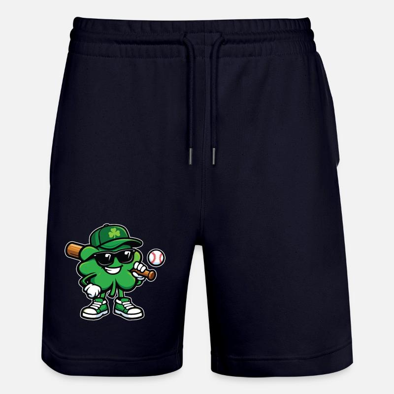 Baseball Shamrock St Patrick’s Irish - Short de jogging bio TRAINER Stanley/Stella unisexe - marine foncé