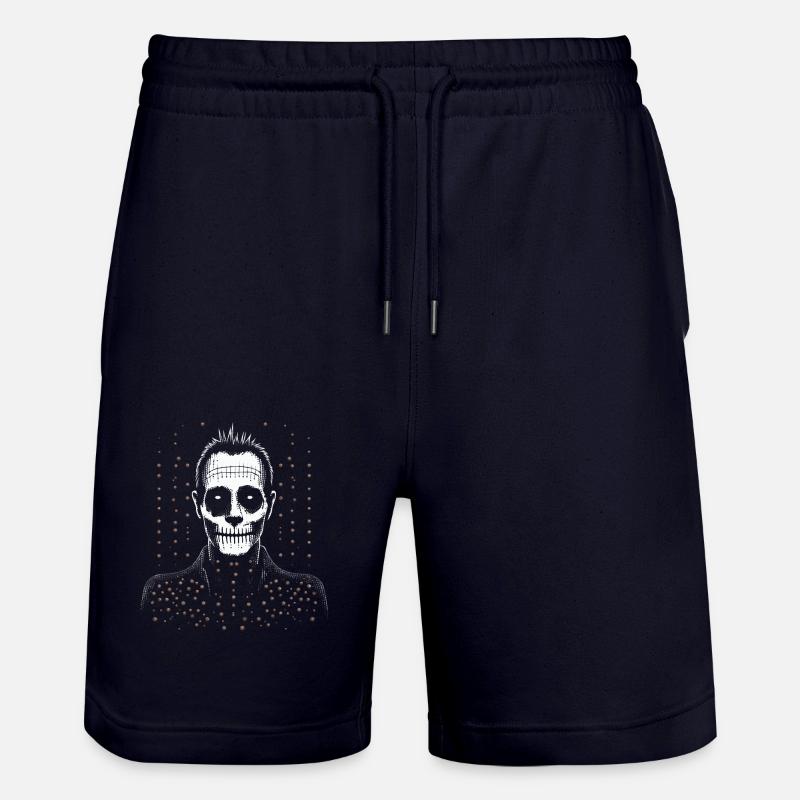 Genähtes Frankenmonster oder Zombie - Stanley/Stella Unisex Bio Joggingshorts Trainer  - Dark navy