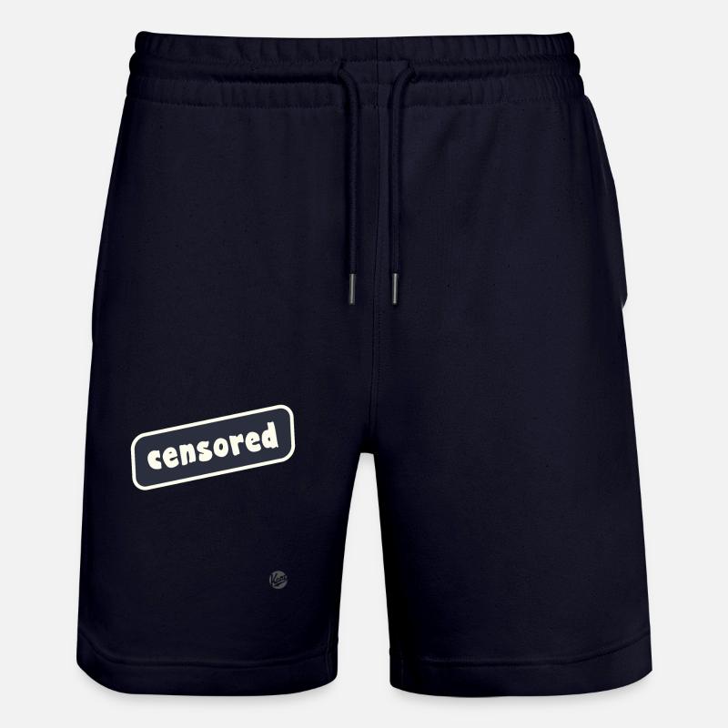 Censuré - Short de jogging bio TRAINER Stanley/Stella unisexe - marine foncé