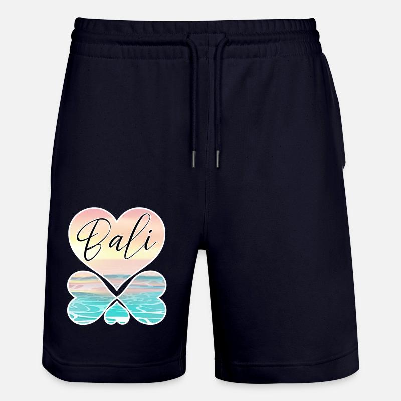 Bali - Indonésie - Short de jogging bio TRAINER Stanley/Stella unisexe - marine foncé