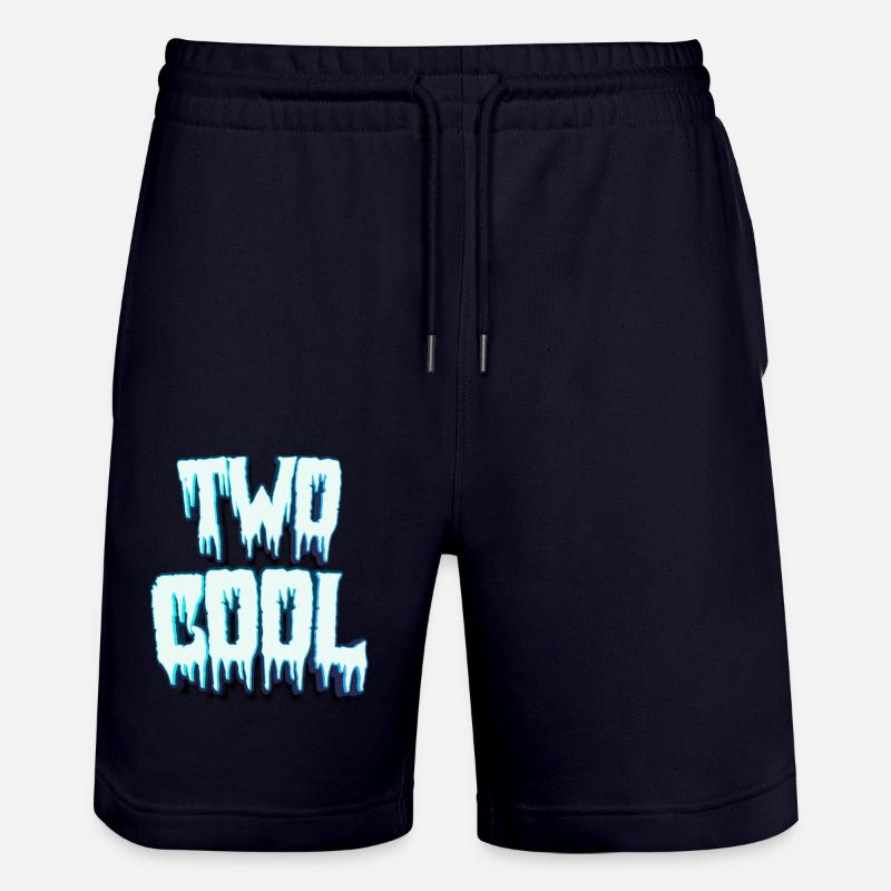 Deux cool - 2e anniversaire - Short de jogging bio TRAINER Stanley/Stella unisexe - marine foncé