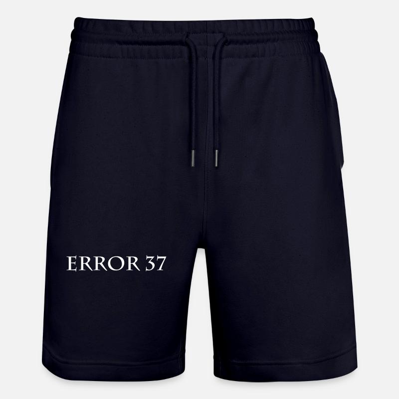 Error 37 - Stanley/Stella Unisex Bio Joggingshorts Trainer  - Dark navy