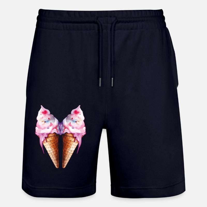 Glace 2 - Short de jogging bio TRAINER Stanley/Stella unisexe - marine foncé