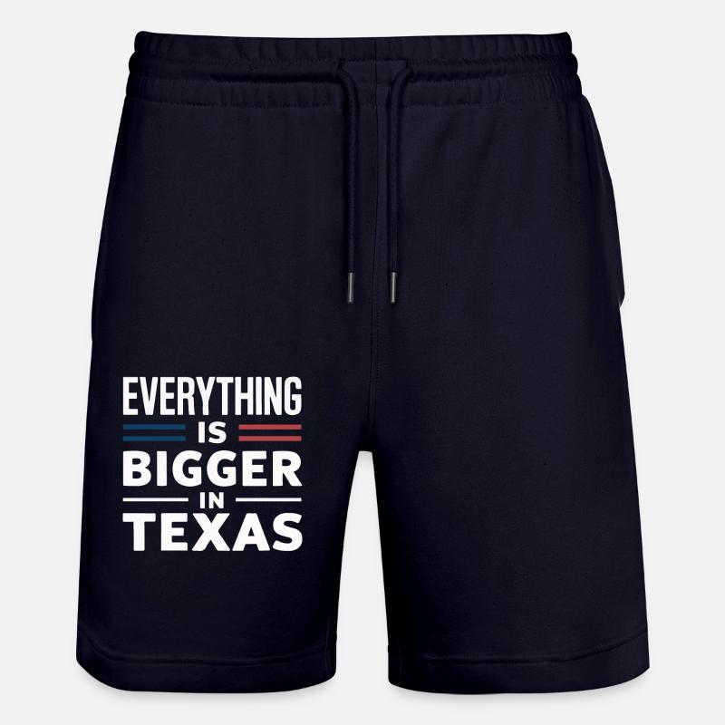 État du Texas Texans Texas - Short de jogging bio TRAINER Stanley/Stella unisexe - marine foncé