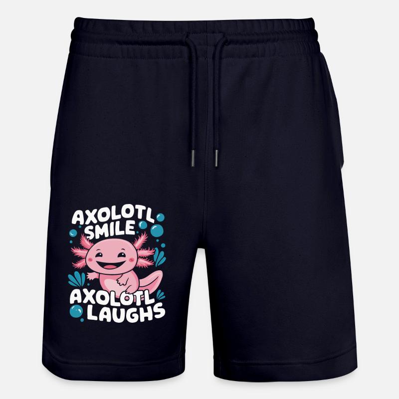 Poisson axolotl - Short de jogging bio TRAINER Stanley/Stella unisexe - marine foncé