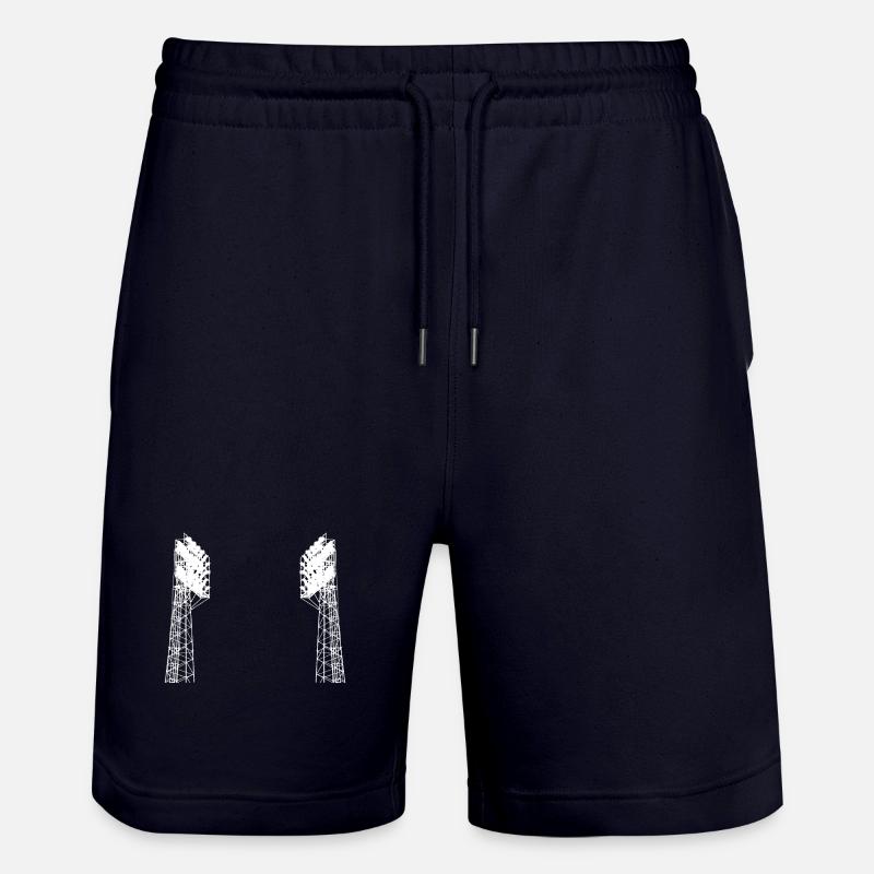 Projecteurs - Short de jogging bio TRAINER Stanley/Stella unisexe - marine foncé