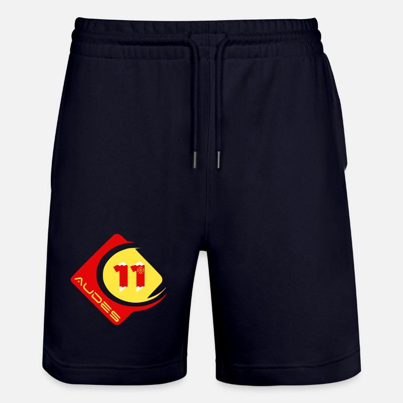 Audes - Pantaloncini da jogger ecologici unisex Trainer di Stanley/Stella - navy scuro
