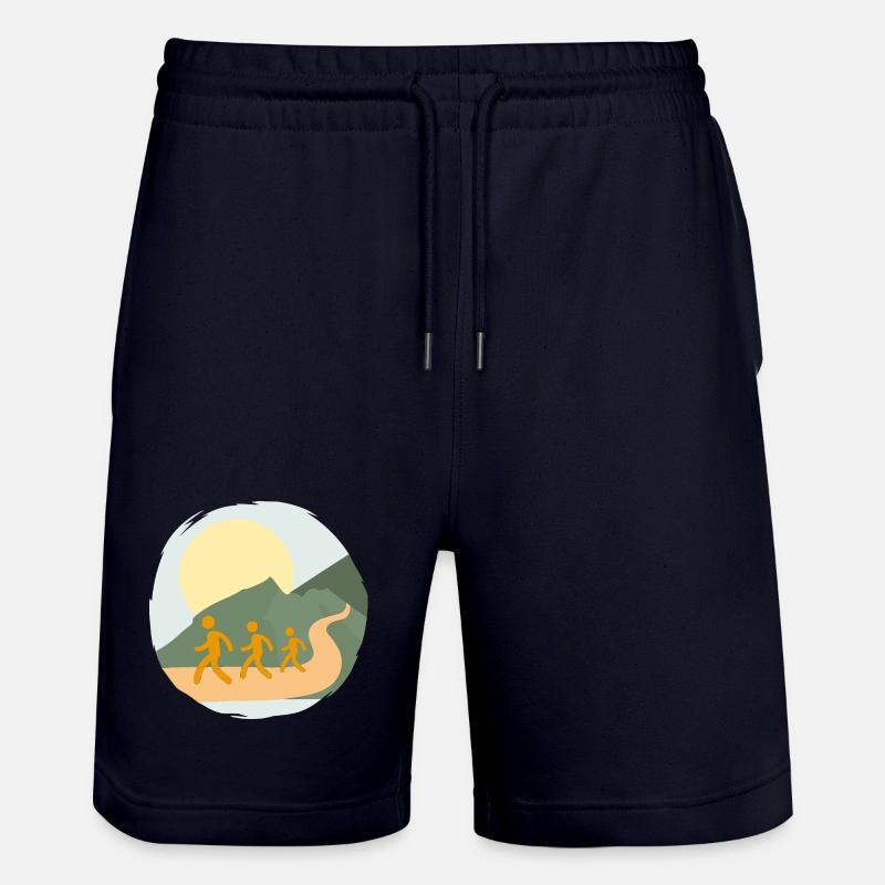 Continuez à marcher - Short de jogging bio TRAINER Stanley/Stella unisexe - marine foncé