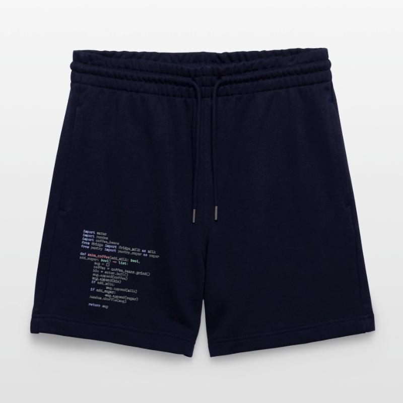 Python Make Coffee Function Stanley/Stella Trainer Unisex Organic Jogging Shorts