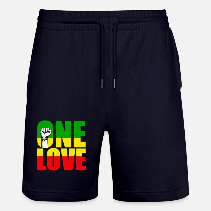 Reggae - Short de jogging bio TRAINER Stanley/Stella unisexe - marine foncé