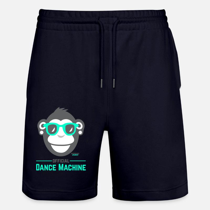 Machine de danse officielle - Short de jogging bio TRAINER Stanley/Stella unisexe - marine foncé