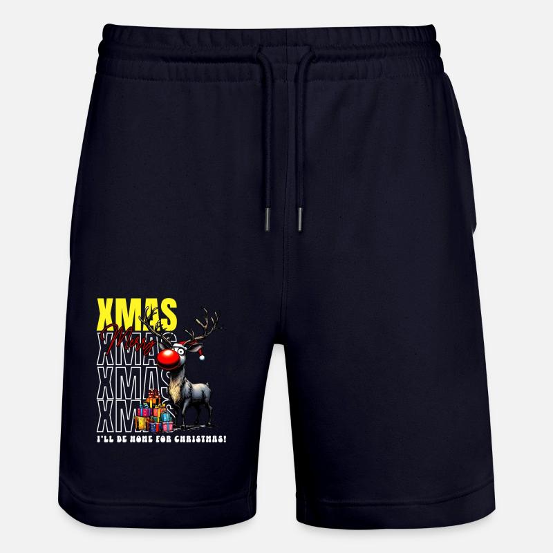 Noël Joyeux Noël Renne - Short de jogging bio TRAINER Stanley/Stella unisexe - marine foncé