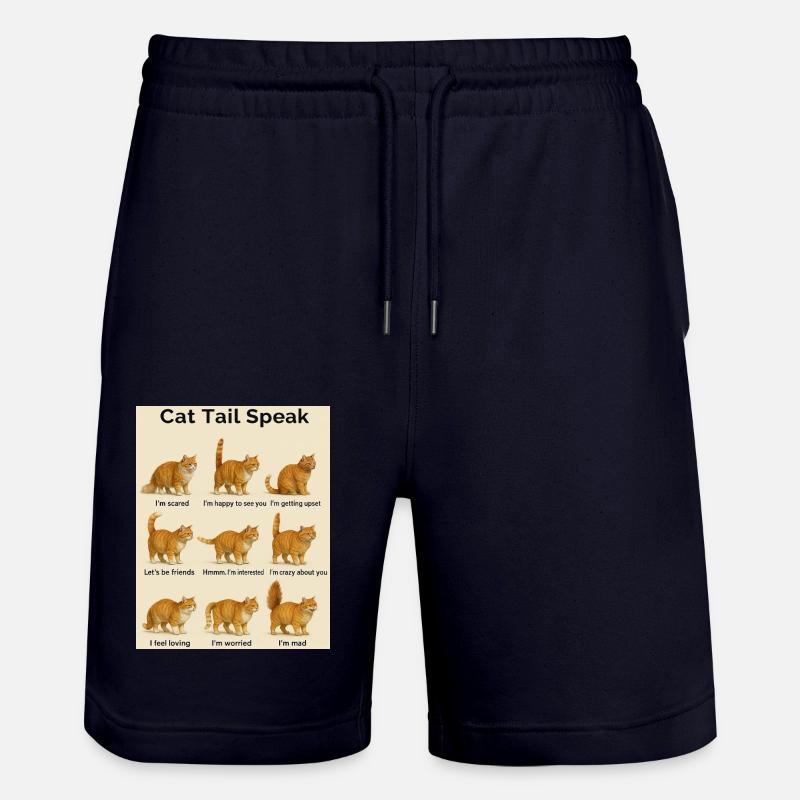 Chat - Short de jogging bio TRAINER Stanley/Stella unisexe - marine foncé