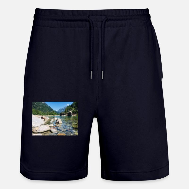 Flussbeet - Stanley/Stella Unisex Bio Joggingshorts Trainer  - Dark navy
