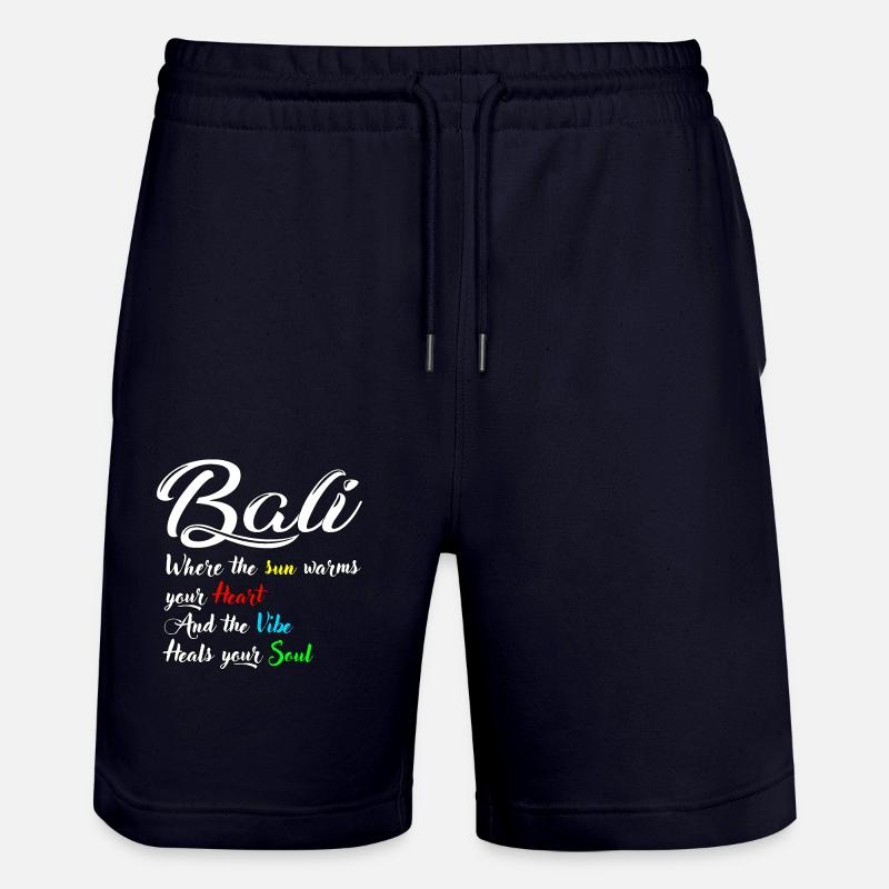 Bali - Indonésie - Short de jogging bio TRAINER Stanley/Stella unisexe - marine foncé