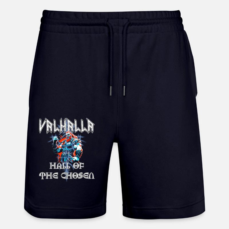 Valhalla - Salle des élus - Short de jogging bio TRAINER Stanley/Stella unisexe - marine foncé